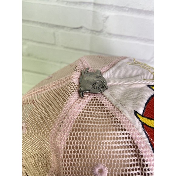 Cliff Raven Artwear Devil Ed Hardy Tattoo Embroidered Mesh Back Snapback Hat Cap - Picture 7 of 9